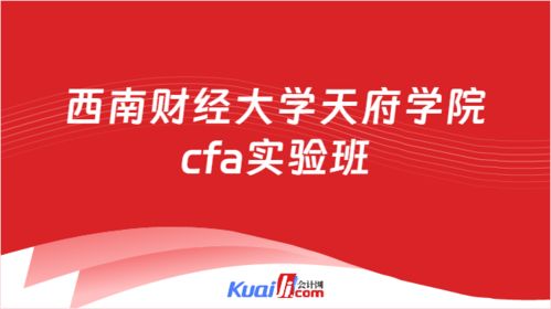 西南财经大学的cfa实验班怎么样